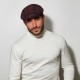 Sport Flat Cap Burgundy Rebel