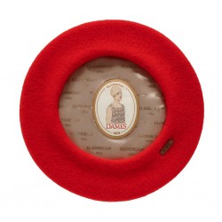 Children's Wool Beret Elosegui Red