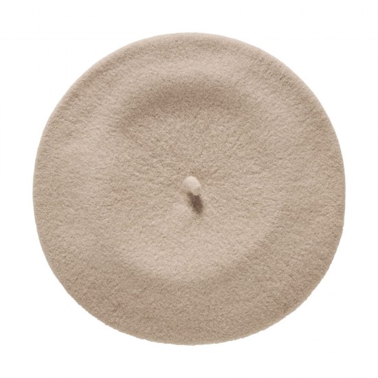 Children's Wool Beret Elosegui Beige