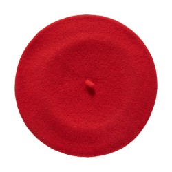 Children's Wool Beret Elosegui Red