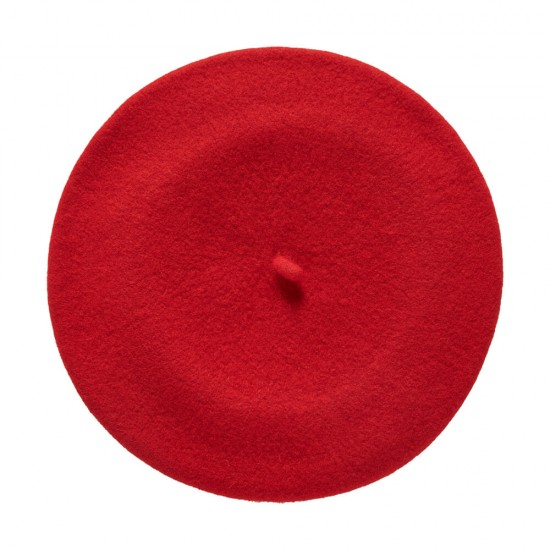 Children's Wool Beret Elosegui Red