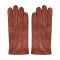 Leather Gloves Uomo Formal Tan Cashmere