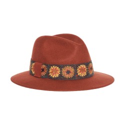 Γυναικείο Ιντυ Winter Bloom Κεραμιδί