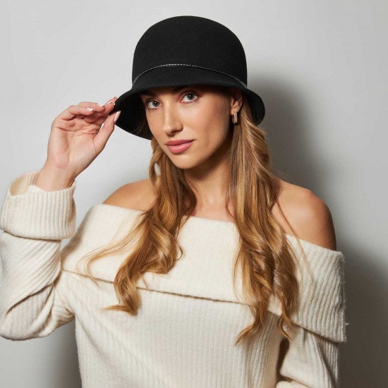 Lady Cloche Μαύρο