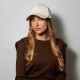 Baseball Hat Corduroy Olive White