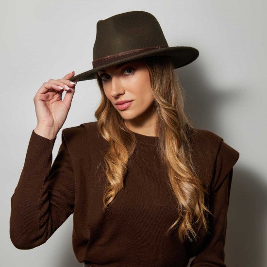 Fedora Hat Jax Λαδί