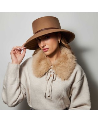 Γυναικείο Καπέλο Rivelle Καμηλό