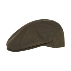 Flat Cap Αδιάβροχη Λαδί