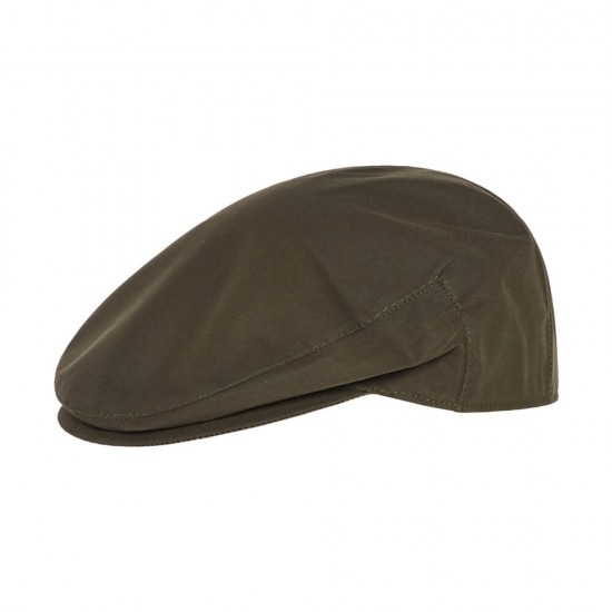 Flat Cap Αδιάβροχη Λαδί Flat Cap Αδιάβροχη Λαδί