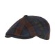 Brooklyn Newsboy Cap  Longford Tartan Μπλε