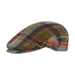Flat Cap Ear Flap Heritage Tartan