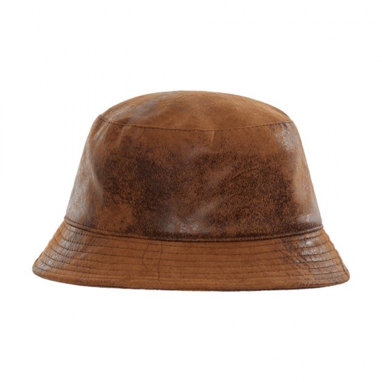 Καπέλο Bucket Unisex Faux Leather Ταμπά