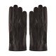 Δερμάτινα Γάντια Uomo Formal Μαύρο Silk