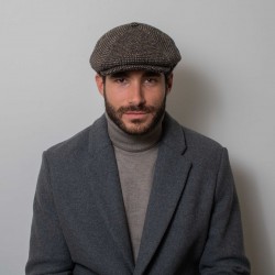 Brooklyn Newsboy  Cap Dot Καμηλό