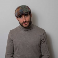 Amalfi Cap Patchwork Zig Zag Wool