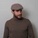 Sport Flat Cap Shepherd's Check Beige