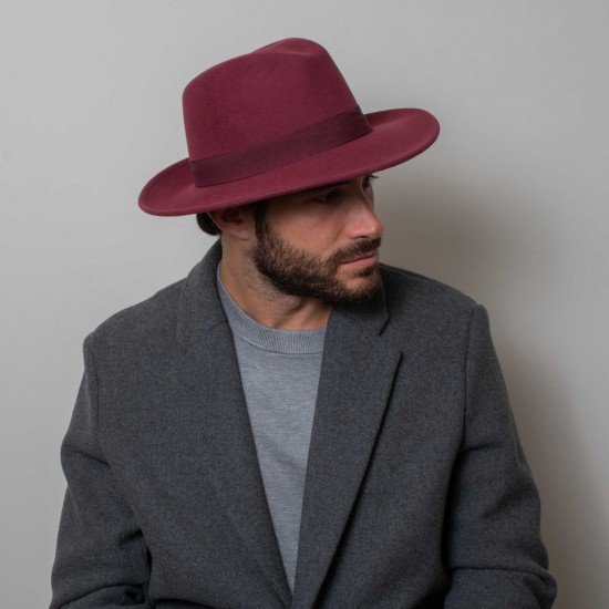 Fedora Heritage Extra Fine Burgundy