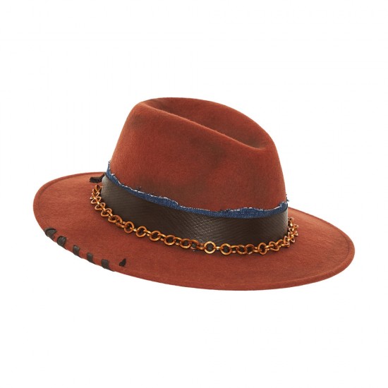 Fedora Ampia Fashion " The Vintage Flame "