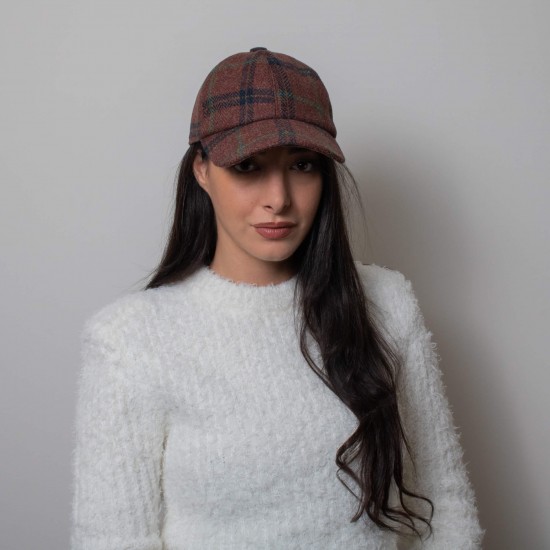 Baseball Hat Plaid Square Brick