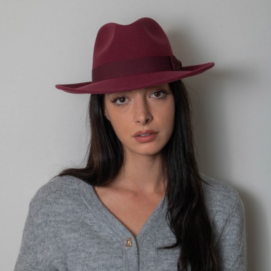 Fedora Heritage Extra Fine Burgundy