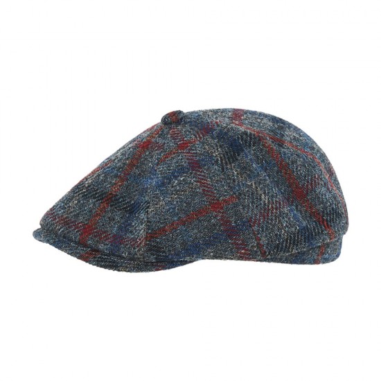 Baker Boy Faschetta HARRIS TWEED Scarista Check