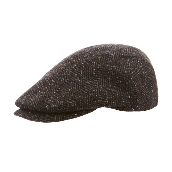 Ivy Cap Brown Tweed 